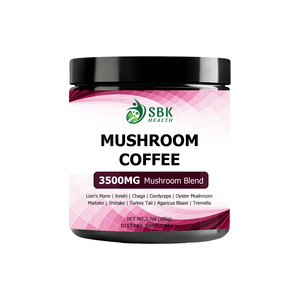 Factory Wholesale Mushroom Coffee Powder Support Custom Reishi Mushroom <b>Supplement</b> Shiitake Morel Mushroom Extract Powder Coffee - Product Image 1