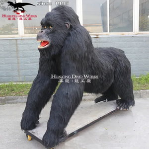 Simulación de parque temático Modelo animal animatronic Gorilla Kingkong - Product Image 6