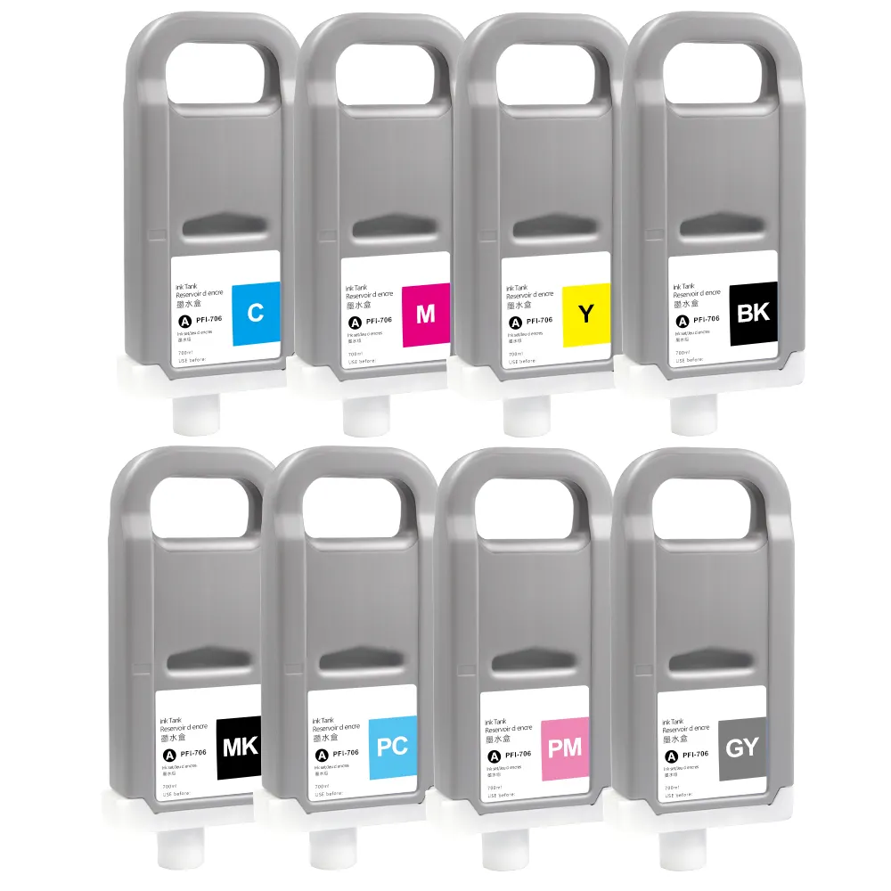 Supercolor 700ML/PC PFI-1700 Cheap Compatible Ink Cartridges For Canon Pro 2100 4100 6100 2000 4000 4000s 6000s Printer