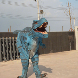 Modelo de Tiranosaurio <span class=keywords><strong>Rex</strong></span> Hecho a Mano, Tamaño Adulto, Disfraces con Patas Ocultas, Animal Animatrónico Realista, Tema Jurásico - Product Image 3