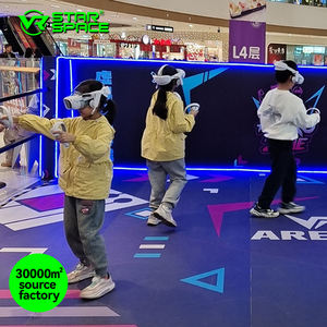 <span class=keywords><strong>VR</strong></span> Arena <span class=keywords><strong>VR</strong></span> Arena เครื่องจำลองพื้นที่กว้างแบบสมจริง4 6 8 10คนเล่นเกมยิงปืนหลายคน - Product Image 4