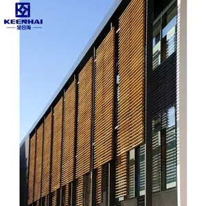 Panneaux de façade décoratifs en aluminium les plus populaires pour les bureaux résidentiels et les applications extérieures d'hôtel