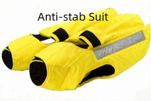 Chaleco Protector para Perros, Antipuñaladas, Protección para Pecho y Vientre, Camuflaje, Alta Visibilidad, Transpirable, Certificado EN388 Nivel 4 - Product Image 2