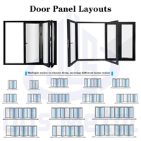 Ventanas de PVC de Estilo Moderno Americano, Resistentes a Huracanes, con Triple Vidrio, Aislamiento Acústico y Protección Solar
