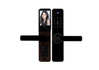 Cerradura Inteligente Tuya para Puerta de Casa, Hotel o Apartamento, Sin Llave, con Wi-Fi, Impermeable, de Aleación de Aluminio, con Huella Dactilar, Código de Acceso, 100