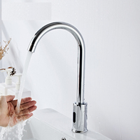 Bassin de salle de bain intelligent boîte de contrôle intelligente mouvement robinet de cuisine capteur tactile évier intelligent robinet d'eau