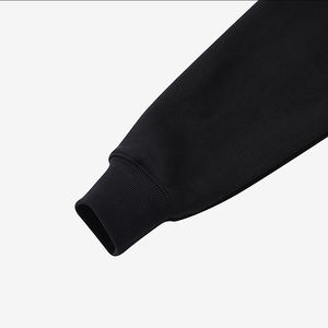 Sudadera con Capucha Holgada de Mezcla de Poliéster/Algodón, Forro Polar Térmico de Doble Capa, con Cordón Ajustable y Bolsillo Canguro, Estilo Casual Urbano - Product Image 4