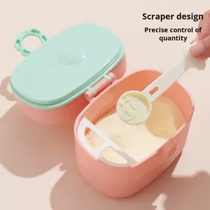 Boîte à <span class=keywords><strong>lait</strong></span> en <span class=keywords><strong>poudre</strong></span> multifonctionnelle portable Golden Baby, écologique, pour les sorties de bébé, avec <span class=keywords><strong>compartiment</strong></span> anti-humidité en PP et silicone - Product Image 3