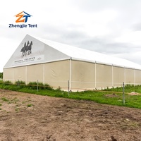 Carpa de Aluminio para Arena Ecuestre, para Programas de Entrenamiento, Academias de Equitación, Organización de Eventos de Competición e Instalaciones Deportivas