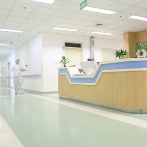 Tapis de sol en plastique PVC, 1mm 2mm, pour salle de sport, hôpital, bureau