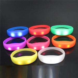 Customized Concert LED Silicone Glow Wristband DMX Remote Control Silicone Glow Wristband for Star Fan Interaction - Product Image 5