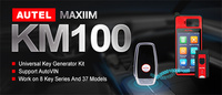 Nuevo Programador de Llaves IMMO Autel MaxiIM KM100 KM100E para Creación de Llaves, Lectura/Escritura de Chips, Detección de Frecuencia y Programación