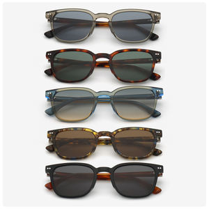 ホットセール ユニセックス ファッション 高級 ヴィンテージスタイル サングラス アセテート メンズ レディース 長方形 スクエア レトロ サングラス 高級 - Product Image 2