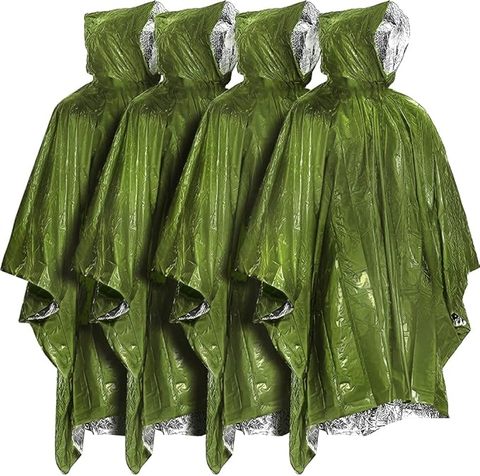 PE Material Waterproof Aluminum Coated Lightweight Thermal Single-Person Emergency for for Climbing and Outdoor Camping