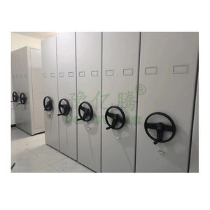 <span class=keywords><strong>Biblioteca</strong></span> Oficina Archivador móvil Estantería compacta Estantes masivos <span class=keywords><strong>de</strong></span> acero con riel - Product Image 4