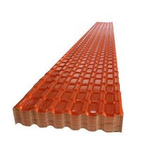 Fortschritt liches Design Kostenlose Probe Versand apvc PVC Wellpappe Dach bahnen Kunststoff PVC Wellpappe Wärme Dach platte