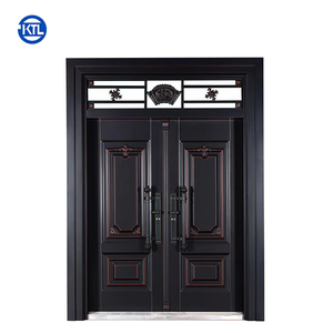 Mejor venta directa <span class=keywords><strong>de</strong></span> fábrica al por mayor-Puerta exterior <span class=keywords><strong>de</strong></span> acero <span class=keywords><strong>Precio</strong></span> Puerta <span class=keywords><strong>de</strong></span> acero estampada Hoja <span class=keywords><strong>de</strong></span> vidrio y puertas <span class=keywords><strong>de</strong></span> acero - Product Image 6