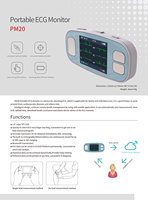 Untuk Monitor EKG Portabel Layar Warna Elektrik PM20 dengan Garansi 1 Tahun