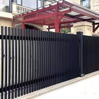 Panneau de clôture de jardin et de maison en aluminium à lames orientables, design moderne, écologique, résistant aux intempéries, pour l'intimité
