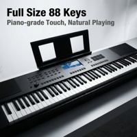Piano numérique portable Beisite S-265 à 88 touches |   Clavier à mécanisme Beffa en bois massif léger avec haut-parleur intégré et sortie casque
