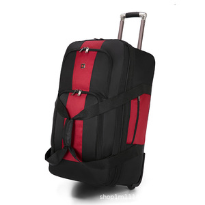 Wheeled Travel Bag Spinner <b>Suitcase</b> Luggage Roller Bag Enlarged Spinner <b>Suitcase</b> Luggage Trolley Moving Zipper Trolly Bag - Product Image 6