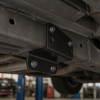 Support fixe en L pour pièces automobiles, en acier inoxydable/aluminium, revêtement poudré, vente directe fabricant CNC, pièces OEM personnalisées pour véhicules