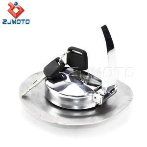 Tapa de Tanque de Combustible Abatible para Motocicleta, para Tanques de Acero de Motocicletas Clásicas, <span class=keywords><strong>BSA</strong></span> AJS Norton Cafe Racer - Product Image 2