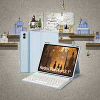 Clavier détachable OEM Redmi Pad Pro 12,1 pouces / pour Poco Pad 12,1 avec étui en PU et support pour stylet 36x24