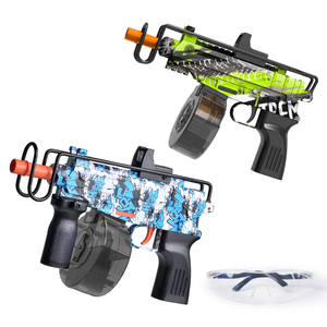 Échantillon <span class=keywords><strong>gratuit</strong></span> garçon <span class=keywords><strong>jeu</strong></span> de tir Explosion Hydrogel Gun électrique doux flipper jouet pistolet - Product Image 1