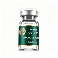 Étiquettes personnalisées brillantes pour flacons de peptides, pour la perte de poids et un aspect jeune, flacons de 2 ml, 5 ml, 10 ml