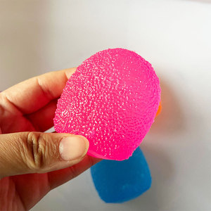 Juguetes Sensoriales Antiestrés Luminosos, Juguetes Blandos para Aliviar el Estrés, Cubos de Hielo Coloridos con Purpurina, Bolas Antiestrés Divertidas para Niños - Product Image 5