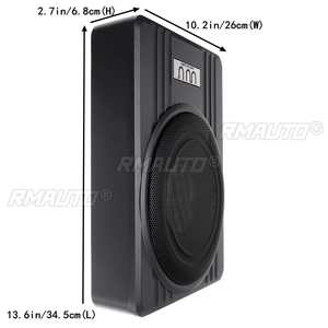 Subwoofer actif de voiture 10 pouces 900W avec amplificateur audio et caisson de basses pour son automobile - Product Image 6