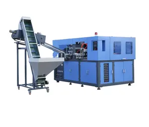 Fully Automatic Plastic PET Preform Blowing Molding Machine / 4 Cavity Automatic Bottle Blow Molding Machine