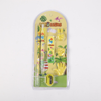 Ensemble de papeterie pour enfants Yichen modèle 008 en gros – Kit de fournitures scolaires avec gomme et taille-crayon pour étudiants