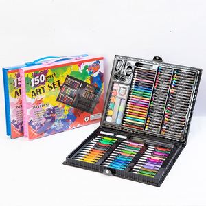 Juego de Dibujo Artístico de 150 Piezas <span class=keywords><strong>para</strong></span> Niños, Adolescentes y Adultos, Suministros de Pintura, Lápices, Juego de Lápices de Acuarela de Primera Calidad en Oferta - Product Image 2