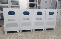 Monophasé 220v 230v Svc 5kva 10 Kw 10kva 15kva 20kva Servomoteur en cuivre régulateur de tension automatique stabilisateur