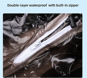 Copriscarpe impermeabile in morbido PVC Unisex nero Anti-Fouling traspirante inverno estate <span class=keywords><strong>pioggia</strong></span> neve - Product Image 3