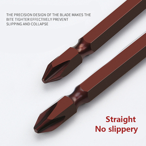 Bán <span class=keywords><strong>Hot</strong></span> Chống Ăn Mòn Tuốc Nơ Vít Công Cụ Đôi End Head Từ Vít Điều Khiển Khoan Tuốc Nơ Vít Bit Thiết Lập - Product Image 3