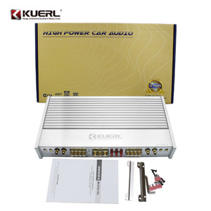 เครื่องขยายเสียงรถยนต์คูเออร์ล 4 ช่อง 4x150W อลูมิเนียมอัลลอยด์ กำลังขับสูง สำหรับอัพเกรดเสียงในรถยนต์ - Product Image 3