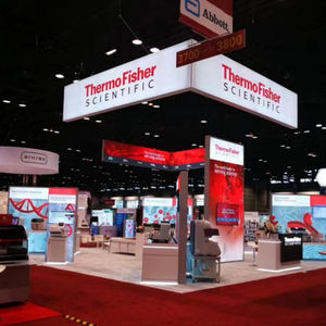 Bannière <span class=keywords><strong>de</strong></span> plafond suspendue <span class=keywords><strong>facile</strong></span> à assembler, fourniture d'usine, bannière d'exposition pour salon professionnel - Product Image 3