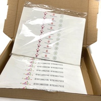 Color neón de un solo uso autoadhesivo impermeable Festival eventos 19mm pulseras de papel Tyvek pulsera