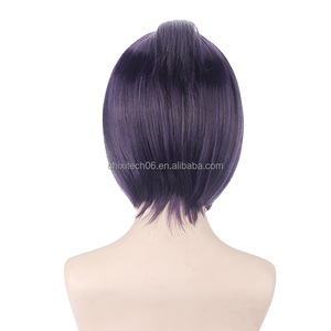 Peluca de cosplay de Lord Santa, estilo Governess Reborn Cullom Calvary, en colores morado, negro y azul, estilo anime. - Product Image 5