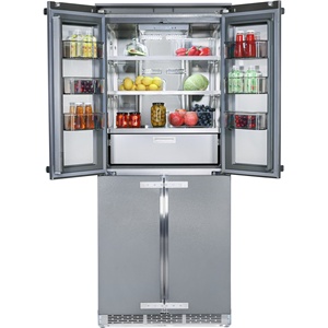 355L French Door Refrigerators Cross 4 <b>Fridge</b> Refrigerator and Freezer Homelow Noise Side-by-side Built-in Refrigerator 4 Door C - Product Image 5