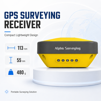 Receptor GNSS RTK Alpha G3X con Certificación CE, 1408 Canales para Aplicaciones de Topografía y Cartografía