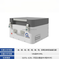 Analyseur d'alliages métalliques, spectromètre XRF de paillasse, fluorescence X, machine de test de composition élémentaire non destructive