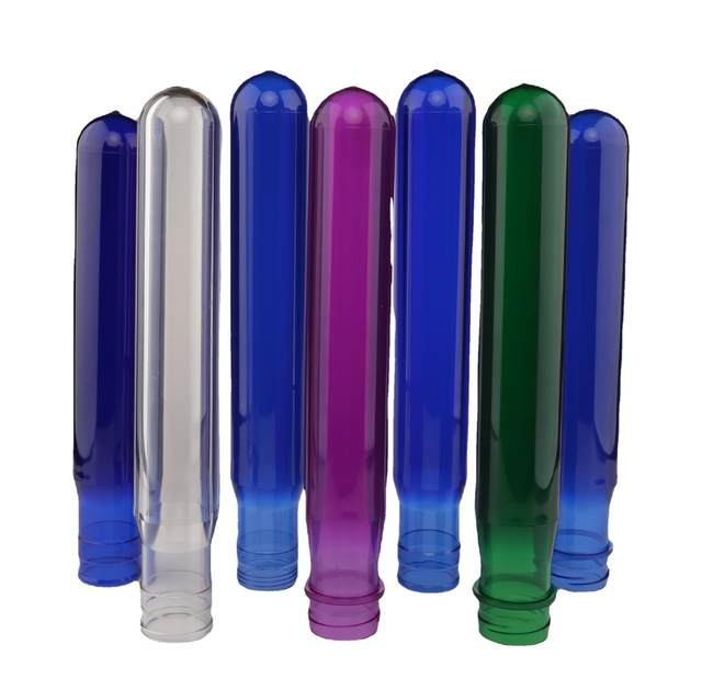 High Quality Recycled PET Preforms 14-15g PET Bottle Plastic Preform Juice Soda Champagne Beer Energy Drinks