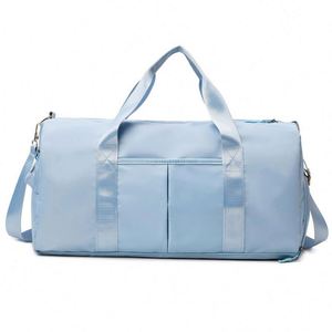 Bolsa de lona de fábrica Bolsa de viaje de lona portátil impermeable para mujer con logotipo - Product Image 4