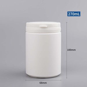 Flaconi Rotondi in HDPE da 200ml e 150ml con Tappo a Strappo, Prezzo di Fabbrica, Contenitori Vuoti per <span class=keywords><strong>Capsule</strong></span> Proteiche - Vendita all'Ingrosso - Product Image 5