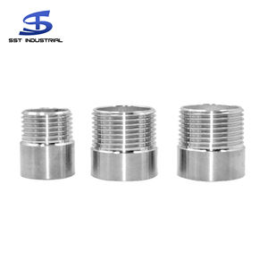 Estilo personalizado Bsp/Bspt/métrico/Npt/Din2999 conector de tubo Cnc Bspp accesorios de tubería roscados de acero inoxidable 6" - Product Image 5