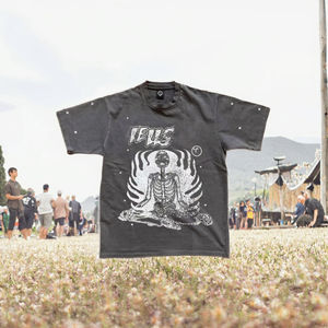 <b>Black</b> Color Wholesale 100% Cotton Men's <b>Long</b> Sleeve <b>T</b>-<b>Shirts</b> Eco-Friendly Oxford Fabric Sporty Style Best Quality Front Custom - Product Image 2